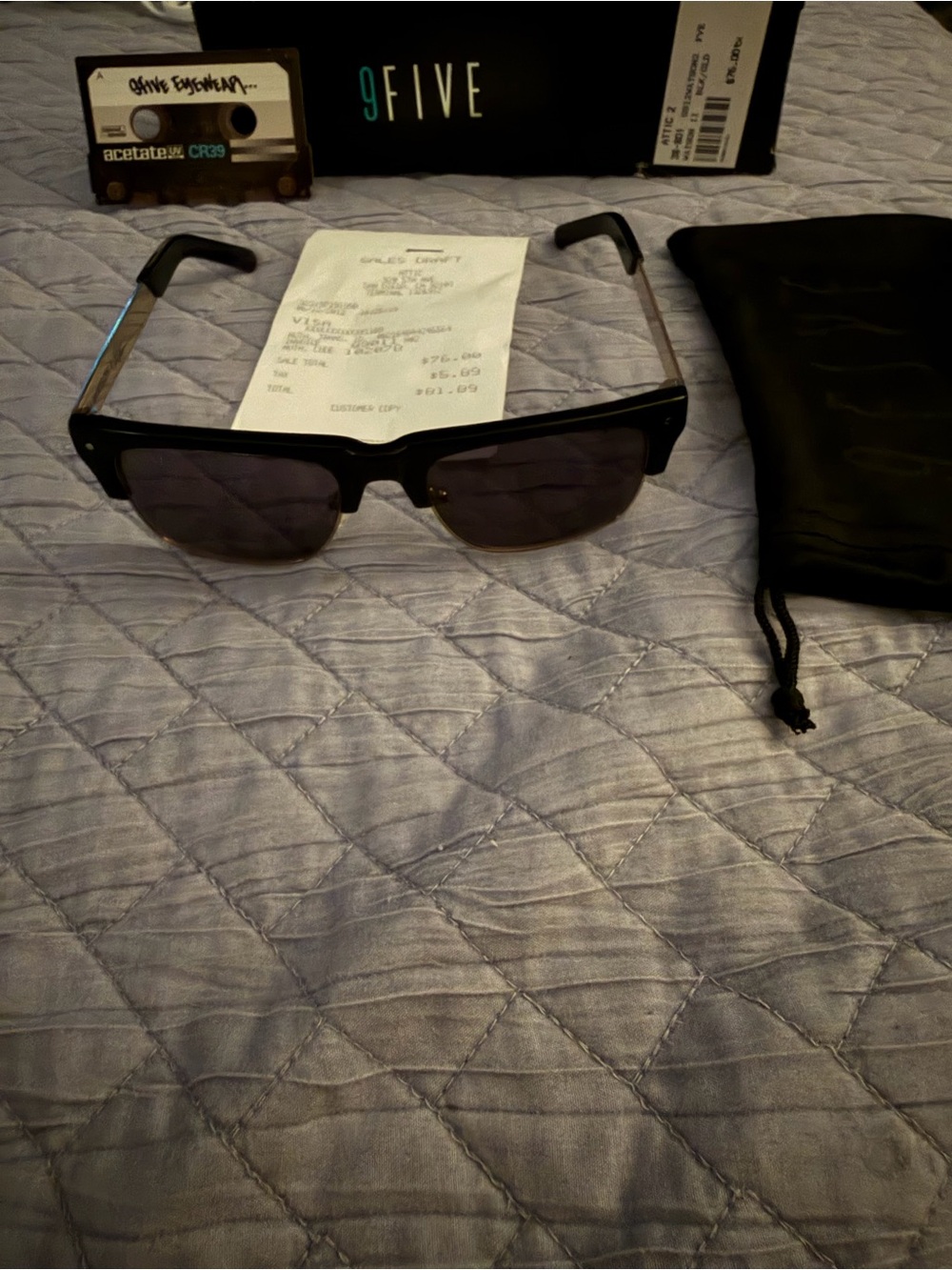 Men’s Black Clubmaster Sunglasses - Watson 2 - Picture 6 of 10